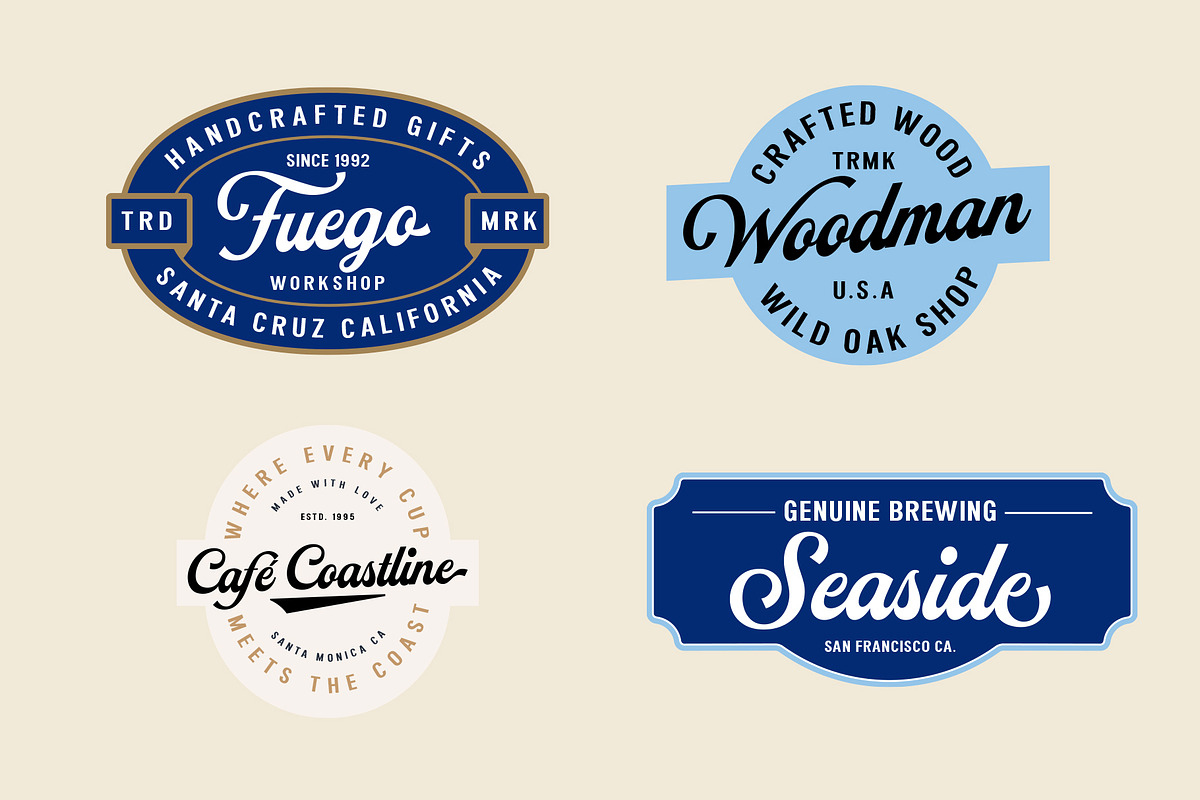ED Porticello - Vintage Font Duo, a Script Font by Emyself Design (Photo 5 of 12)