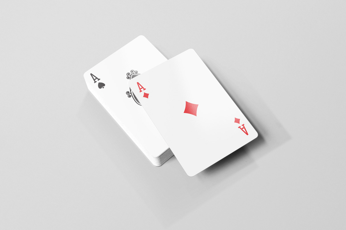 Playing Cards Mock-Ups, a Print Template by resumetemplathttps://d3es (Photo 9 of 14)