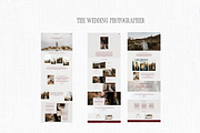 Wedding Photographer Showit Tempate, a Landing Page Template by Design by Alia (Thumbnail 3 of 3)