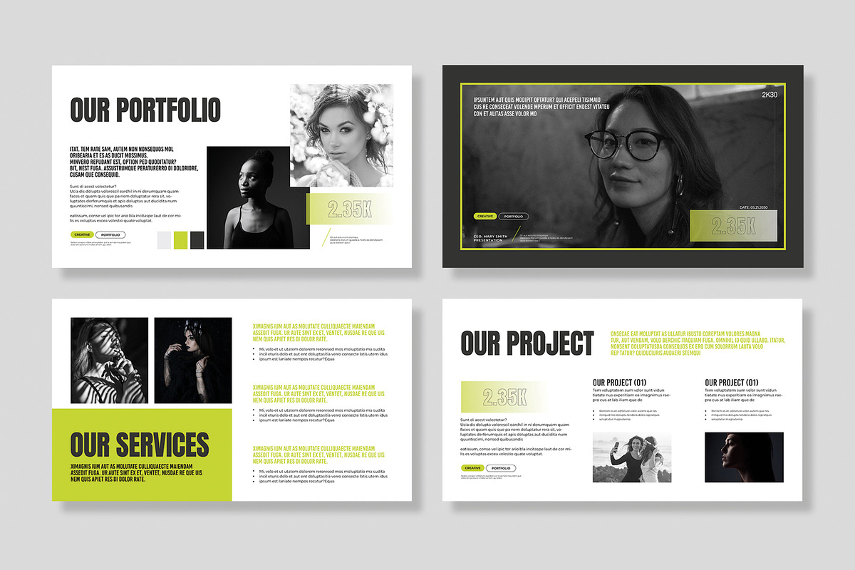 Company Profile Presentation Design, a Presentation Template by MightyDesign (Photo 4 of 8)