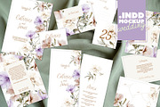Wedding Invitation INDD Template, a Print Template by McLittle Stock (Thumbnail 1 of 4)