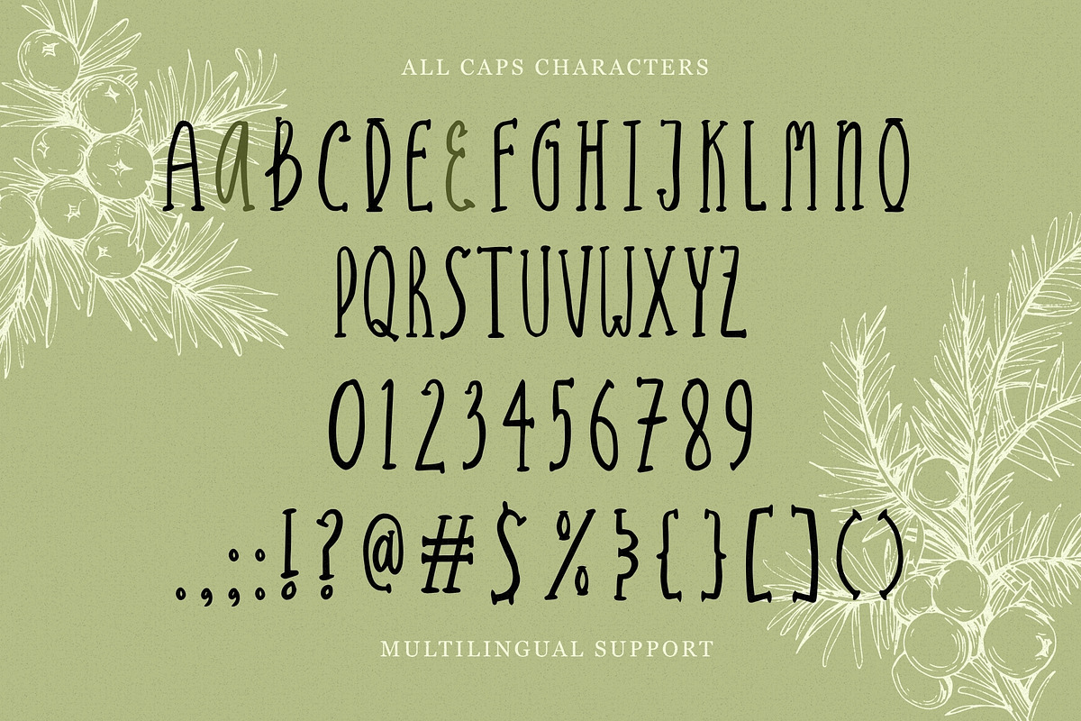 Garden Stories Cozy Storybook Font, a Handwritten Font by Sloulyfe (Photo 7 of 9)