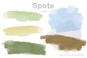 Construction Trucks watercolor set, a Transportation Illustration by Alisles (Thumbnail 4 of 16)
