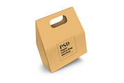 Food Carry Bag Mockup, a Product Mockup by DigitAuras (Thumbnail 2 of 3)
