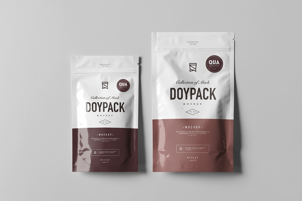 Doypack Mock-up 2, a Cups & Container Mockup by Yogurt86 (Photo 6 of 12)