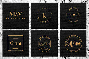 Elegant Logo BUNDLE / Canva Editable