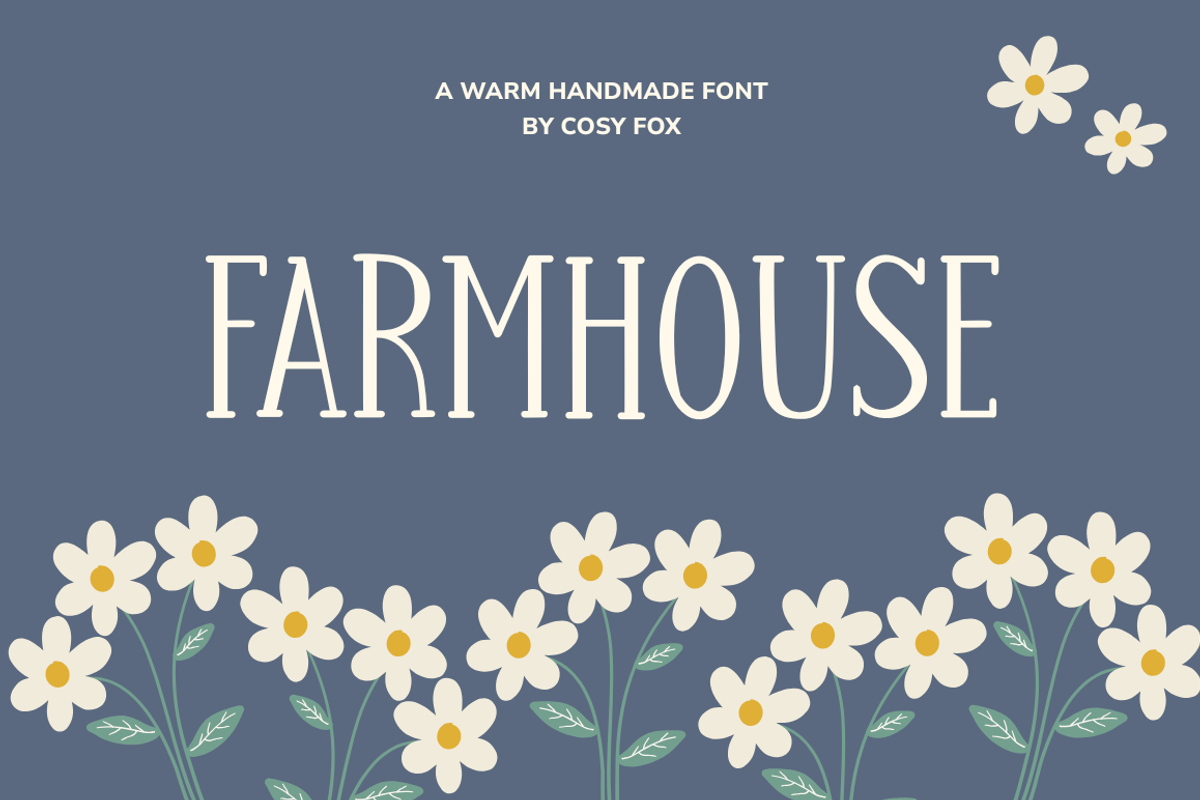 Farmhouse Rustic Font, a Serif Font by Cosy Fox (Photo 1 of 7)