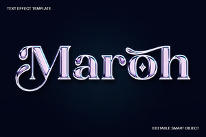 Chrome Text Effect, a Layer Style Add-On by dokudokunomi