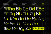 Calexis - Modular Rounded Pixel Font, a Sans Serif Font by Typia Nesia (Thumbnail 11 of 12)