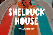 Shelduck House Fun Sans Serif Family, a Sans Serif Font by UICreative (Thumbnail 1 of 13)