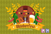 Oktoberfest Beer Festival, a Food Illustration by MISS CHATZ (Thumbnail 1 of 3)