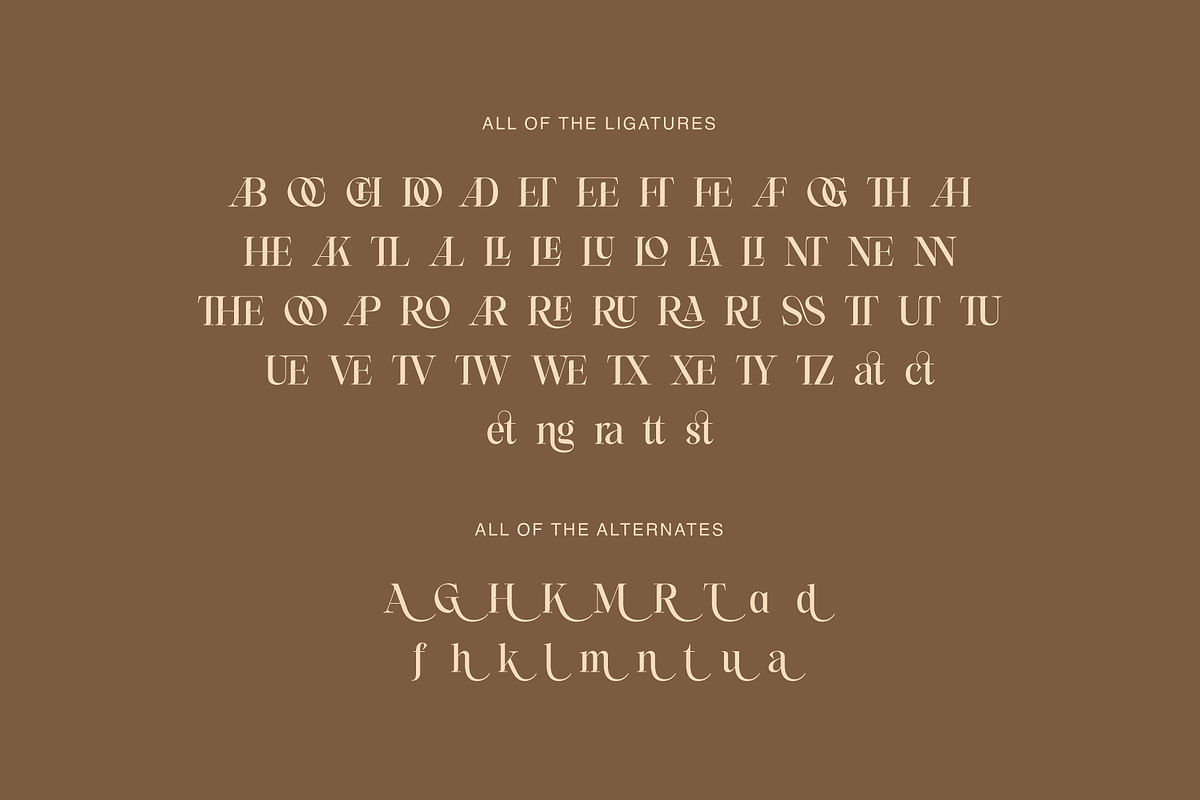 Gloria Rocha | Glamorous Serif Font, a Serif Font by Jolicia Type (Photo 4 of 11)