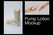 Airless Pump Lotion Mockup, a Product Mockup by Mocktopia (Thumbnail 1 of 8)