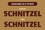 GDC Schnitzel Typeface, a Sans Serif Font by GriffinDesignCompany (Thumbnail 4 of 7)