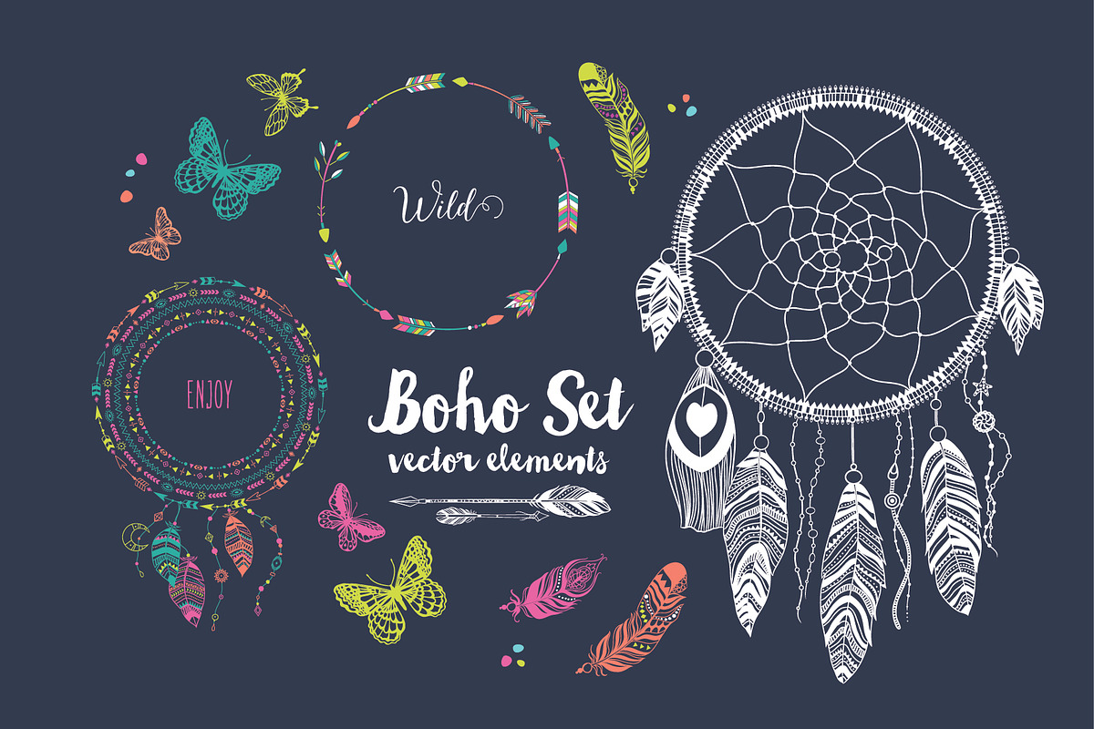 Boho Set, an Object Graphic by Angelina De Sol (Photo 2 of 6)