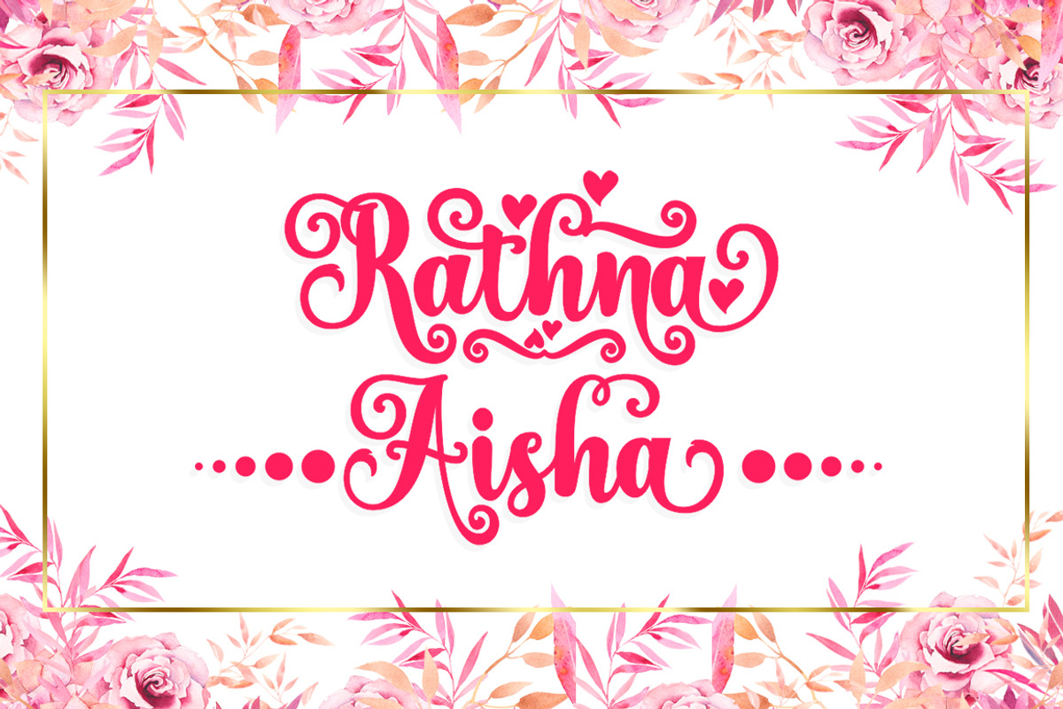 Keista Heather, a Script Font by Matra Creative (Photo 14 of 14)