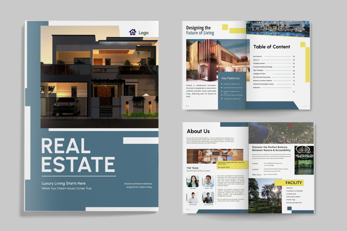 Property Catalog for Real Estate, a Brochure Template by twinstd (Photo 4 of 6)