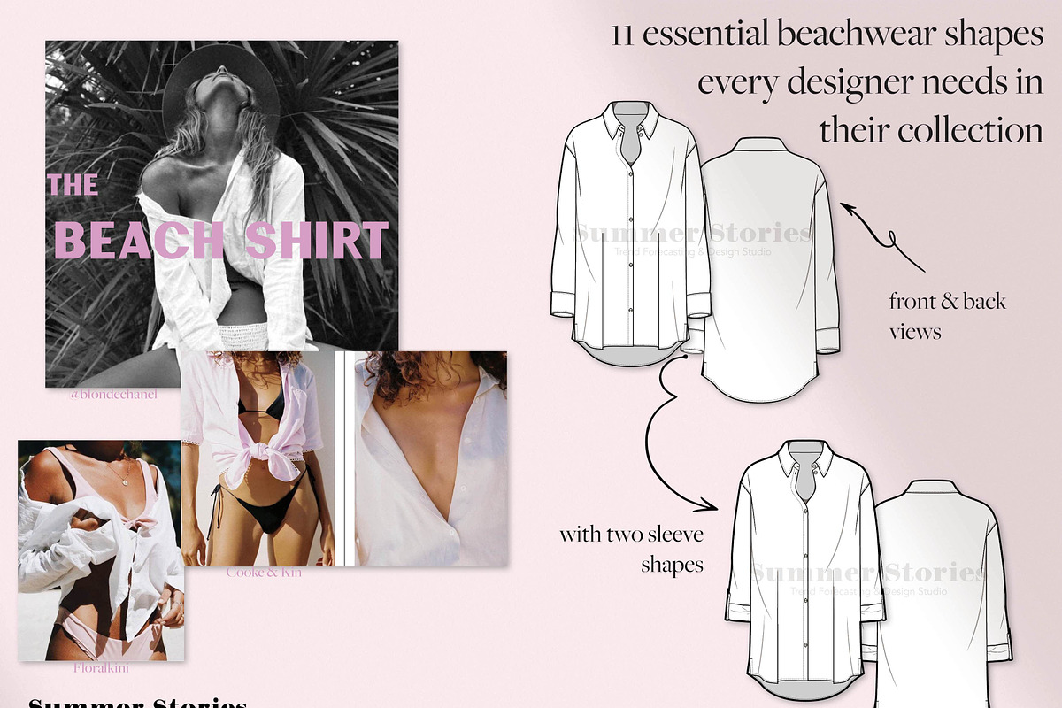 High Res Fashion Beachwear Flats, a Graphic by Summer Stories (Photo 2 of 8)