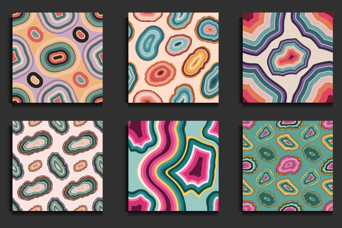Agate seamless Patterns, a Pattern Graphic by protabsorkar11 (Photo 4 of 4)