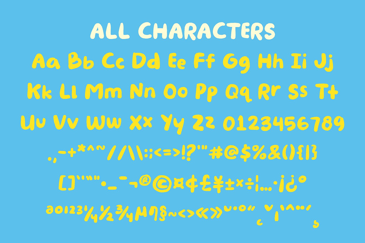 CS Meila – Kids Font, a Handwritten Font by Craft Supply Co. (Photo 8 of 8)