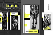 Instagram Stories Kit (Vol.31), a Social Media Template by uispot (Thumbnail 1 of 2)