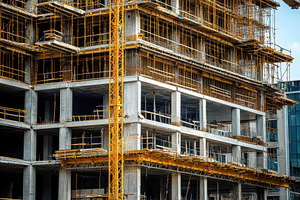 Building under construction, a Photo by Pavel_design