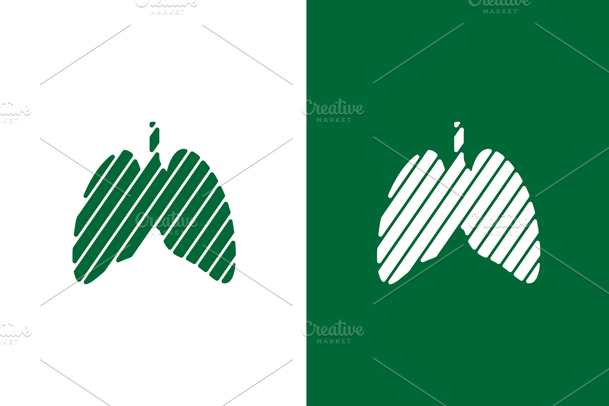 Lungs care logo design. Unique, a Healthcare Illustration by GraphiShop