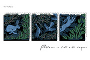 Moonlit Woodland — Winter Patterns, an Animal Illustration by Liiafis (Thumbnail 3 of 15)