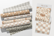 Twig & Twill-Autumn Neutrals, a Pattern Graphic by InaCorart (Thumbnail 10 of 13)