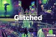 14 Glitched Lightroom Presets & LUTs, a Preset Add-On by skybluecreative (Thumbnail 1 of 12)