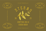 LITHOGRA - Retro Typeface, a Font by Rightwheels (Thumbnail 7 of 11)