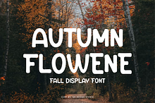 Autumn Flowene - Fall Display Font