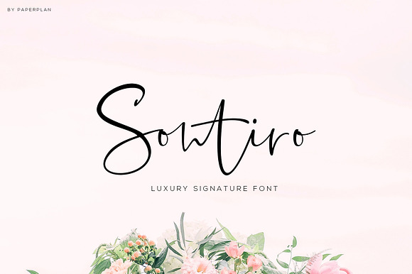 Sontiro - Signature Typography preview 8