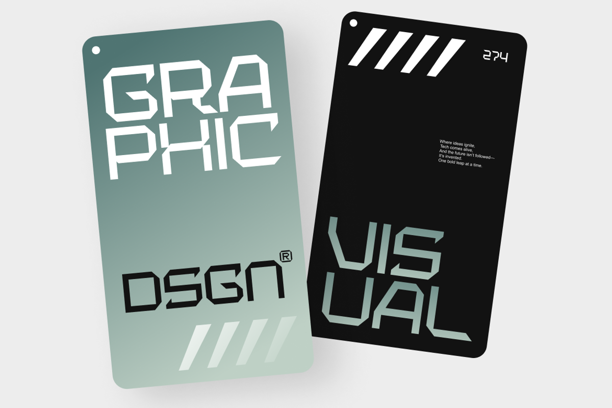 Neothopia Futuristic Display Fpnt, a Sans Serif Font by Catalystco Studio (Photo 6 of 7)