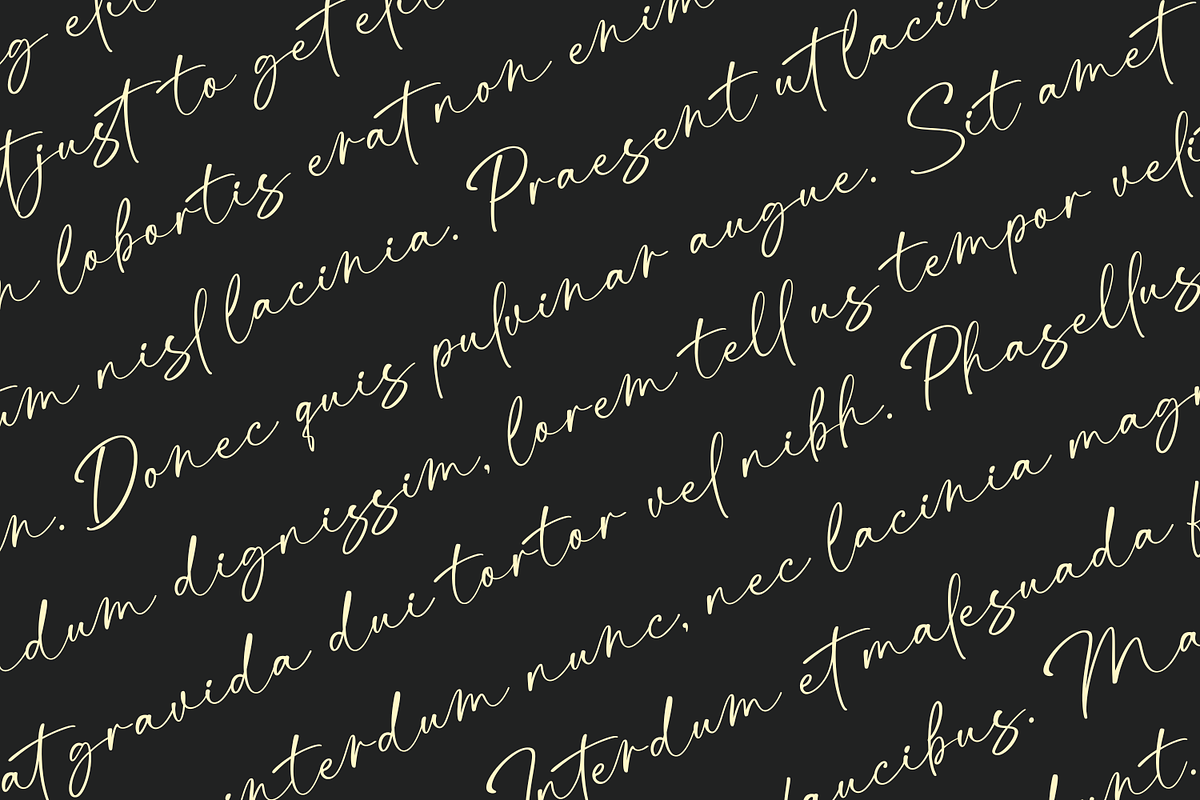 Dialtones - Casual Handwritten Font, a Handwritten Font by Basnistudio (Photo 9 of 14)