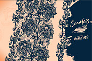 Abstract Lace Seamless Pattern, a Background Graphic by Vikpit (Thumbnail 1 of 3)