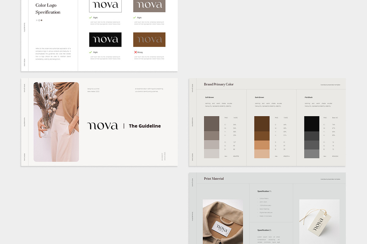 Nova Brand - Google Slides Template, a Presentation Template by kylyman (Photo 2 of 6)