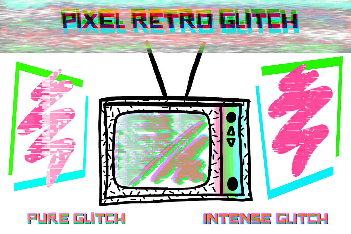 Retro 90s Brushes for Procreate, a Brush Add-On by AnniaArt (Photo 5 of 9)