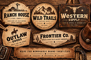 Vintage Western, a Script Font by Wow Magic (Thumbnail 3 of 5)