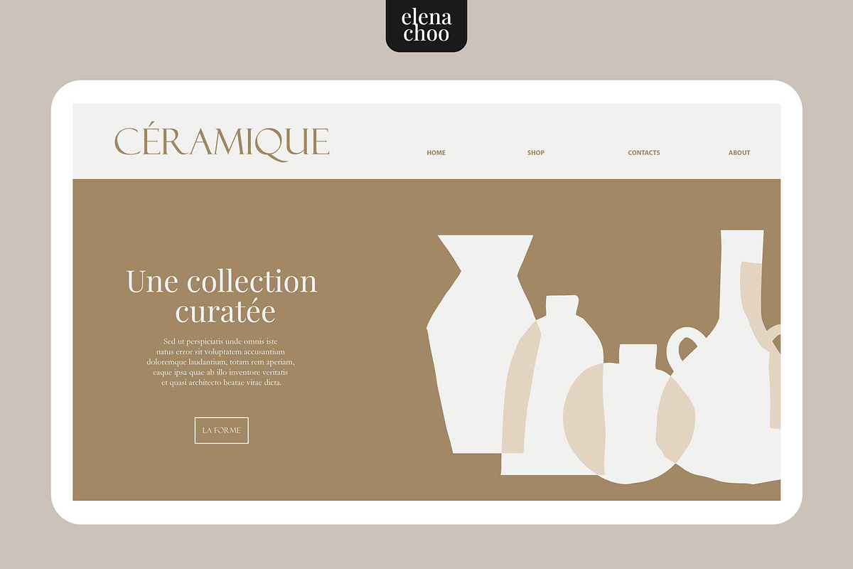 La Forme - Elegant Poster Collection, an Object Graphic by Elena Choo (Photo 7 of 9)
