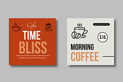 Coffee Social Media Post Template, a Social Media Template by MightyDesign (Thumbnail 4 of 8)