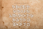 Rictor Barbossa - Vintage Pirate Fon, a Font by Pollux of Geminorum (Thumbnail 3 of 9)