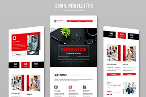Modern Email Newsletter, an Email Template by MightyDesign
