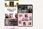 Creative Wix Studio Website Template, a Wix Template by AdvertFox (Thumbnail 6 of 10)