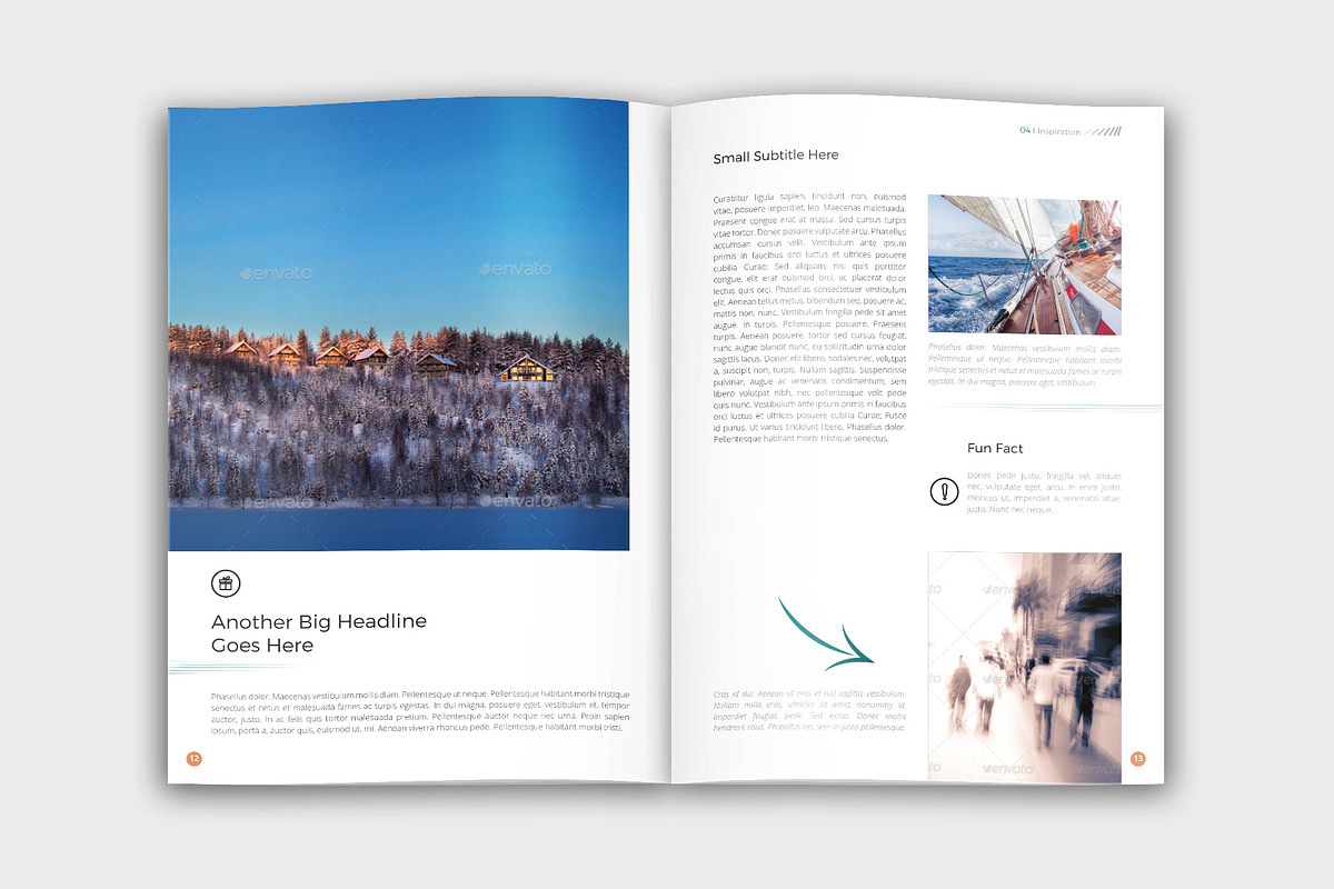 Vertical Corporate Booklet, a Brochure Template by velvetmade.designs (Photo 7 of 10)