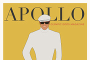 Olympus Gods. Retro Fashion Posters, an Illustration by La Inspiratriz (Thumbnail 3 of 7)