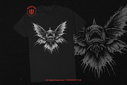 10 Bundle Dark Art Flying Fish Wings, an Illustration by Morspective (Thumbnail 2 of 7)