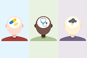 Mental health illustrations, a Healthcare Illustration by Little Bean (Thumbnail 3 of 7)