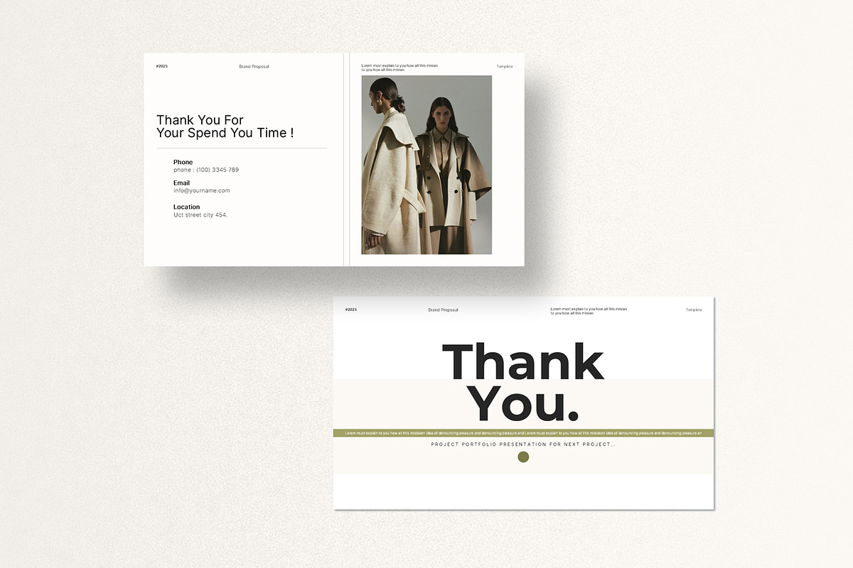 Brand Proposal PowerPoint Template, a Presentation Template by Creative-Work (Photo 7 of 7)