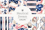 Neutral Beach Digital Papers, a Pattern Graphic by GlamArtZhanna (Thumbnail 1 of 4)
